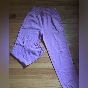 Light pink Champion sweatpants